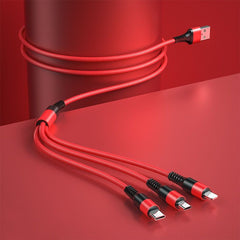 Fashion Personality 3-in-1 Charging Wire