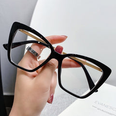 Fashion Butterfly Frame Glasses Computer Myopia